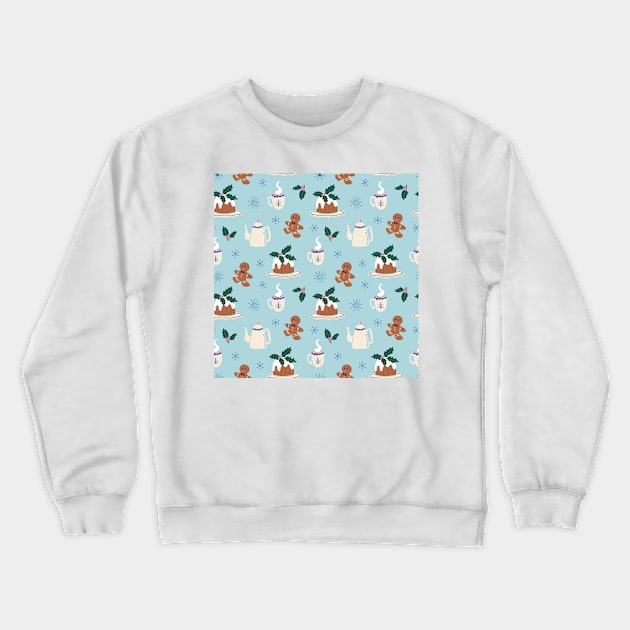 Cute Christmas pattern Crewneck Sweatshirt by DanielK